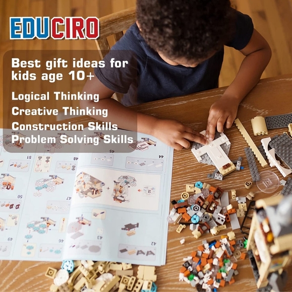 Under the Baubles Educiro Harry Potter Clock Tower and Great Hall Castle (871 P) - Picture 4 of 5